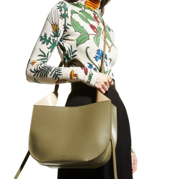 New Ree Projects Helene Leather Hobo Bag - Picture 2 of 13